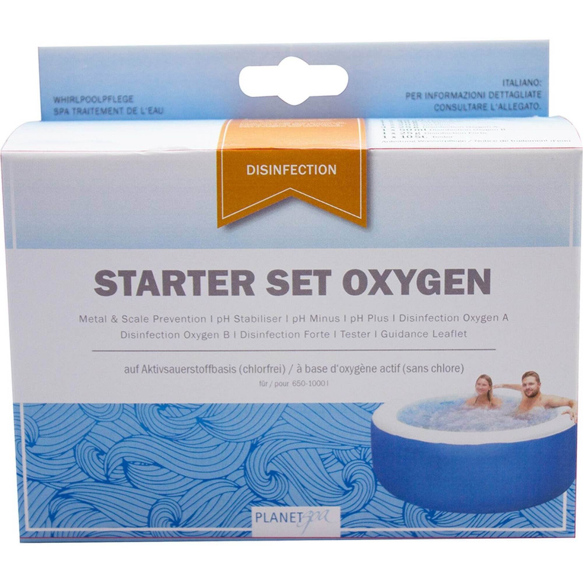 Planet Spa Starter Set Oxygen, Desinfection Sauerstoff Basis